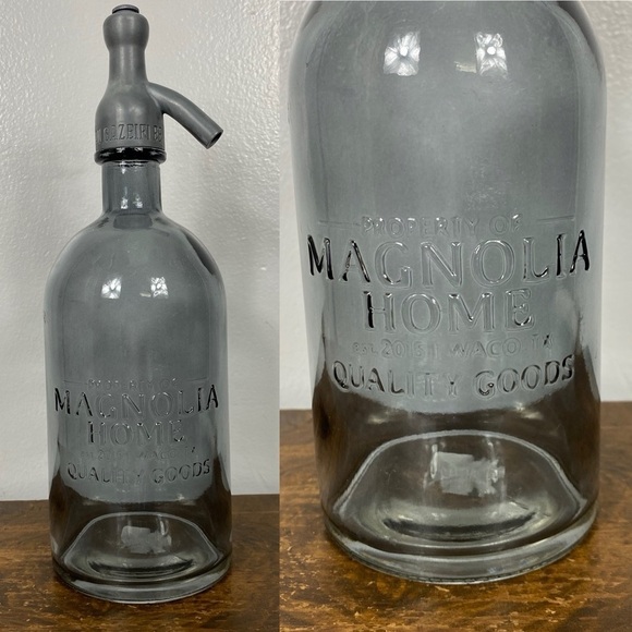 Magnolia Home decorative seltzer bottle - Picture 1 of 7